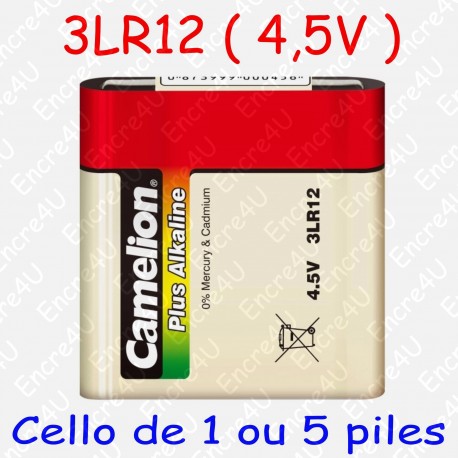 pile Alcaline 6LR61 Camelion Plus Alkaline 1,5 volts