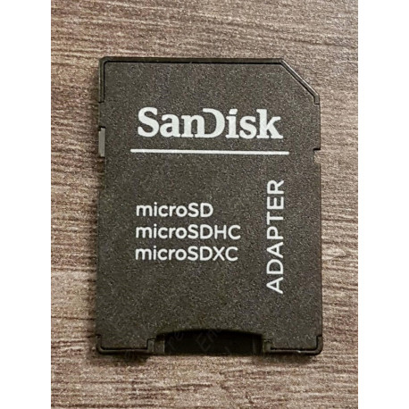 Adaptateur carte SD vers microSD - Pour monter une carte SD à la